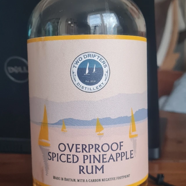 Two Drifters Overproof Spiced Pineapple Rum