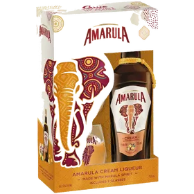 Amarula Fruit Cream With 2 Glasses Gift