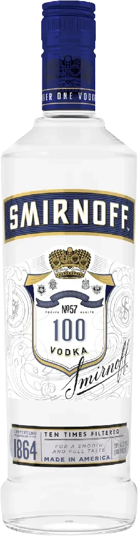 Smirnoff Blue 100 Proof