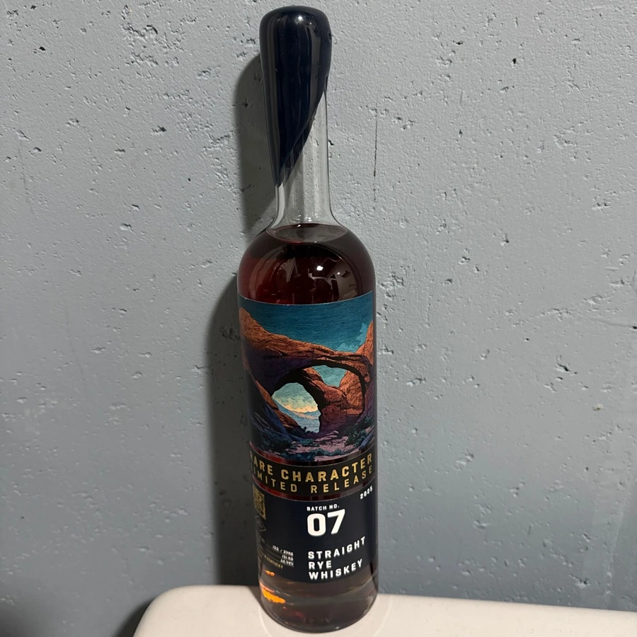 Rare Character Limited Release Batch 07 Straight Rye Whiskey
