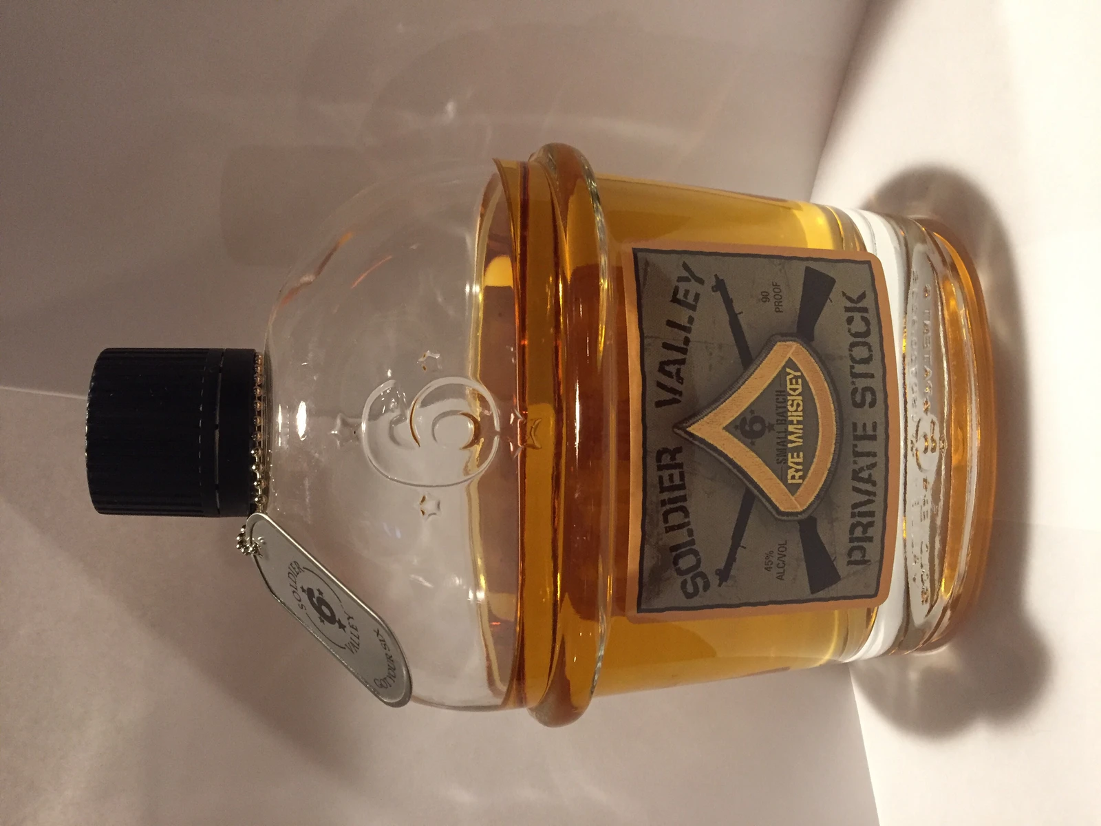 Soldier Valley Rye Whiskey Private Stock