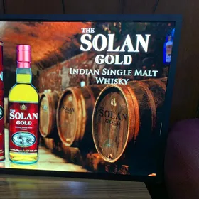 Solan gold Indian single malt whisky