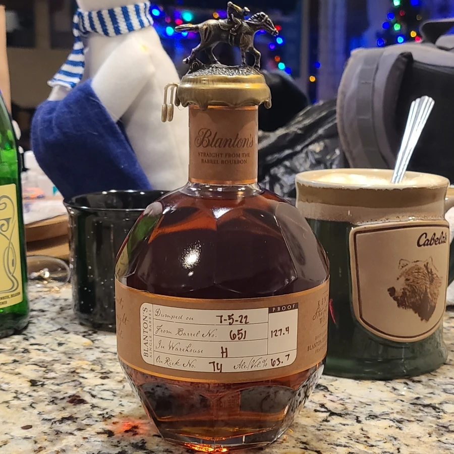 Blanton's Straight From The Barrel (Dumped in 2022 - Barrel 651)
