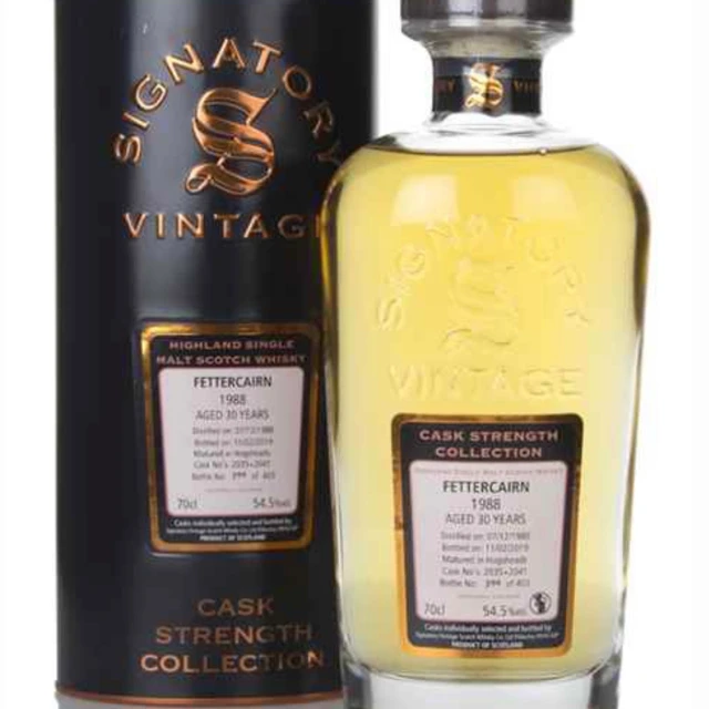 Fettercairn 30 Year Old 1988 (casks 2035 & 2041) Cask Strength Collection (Signatory)