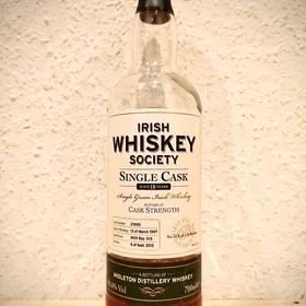 Irish Whiskey Society Single Cask 18 years old (2015)