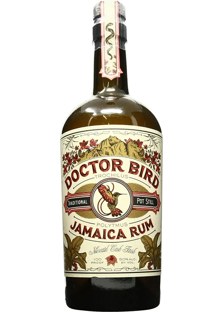 Two James Doctor Bird Jamaica Rum