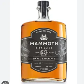 Mammoth 12 Year Borrowed Time Small Batch Rye