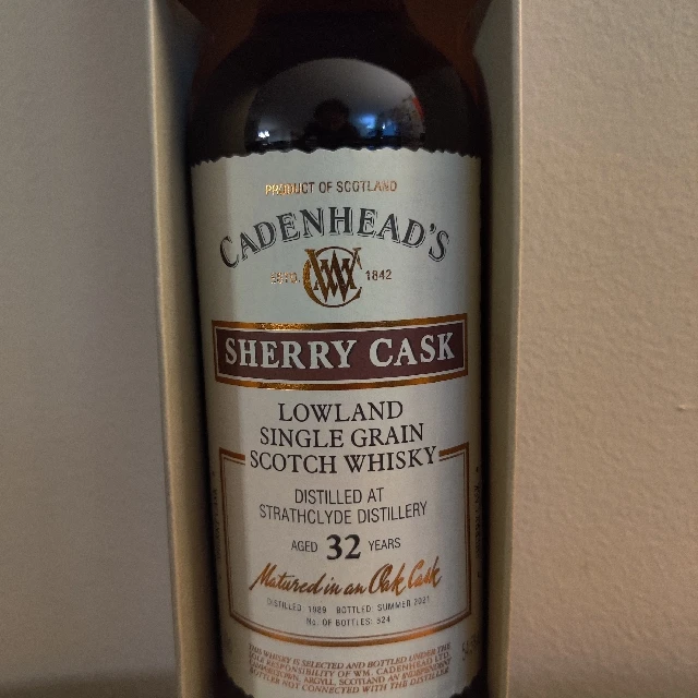 Strathclyde 32 (1989) (Cadenhead's Sherry Cask)