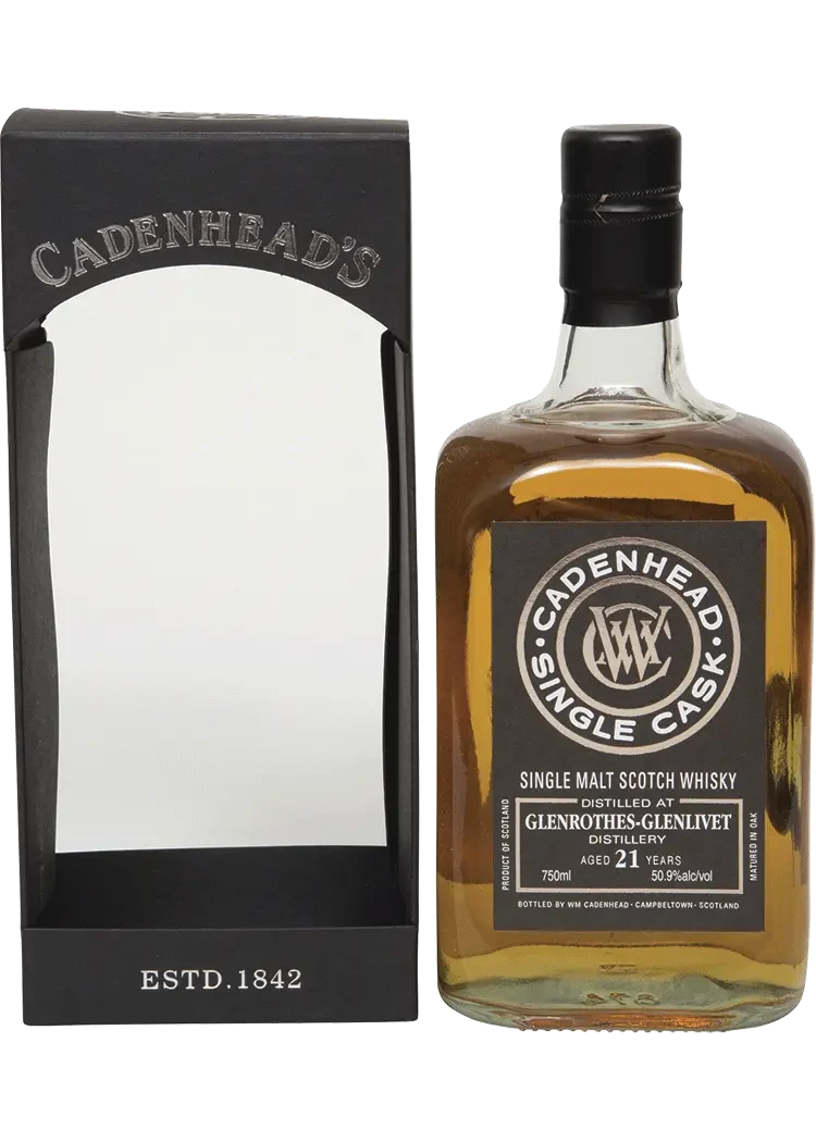 Wm Cadenhead Glenrothes 1996 21 Yr