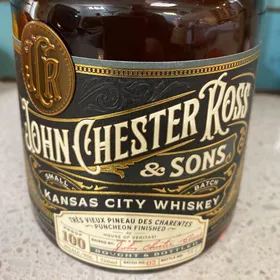 John Chester Ross & Sons Kansas City Whiskey