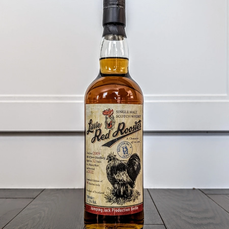 Little Red Rooster Isle of Jura 2009 12 Year Single Malt Scotch Whisky