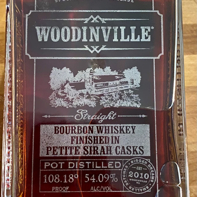 Woodinville Straight Bourbon Petite Sirah Cask Finish