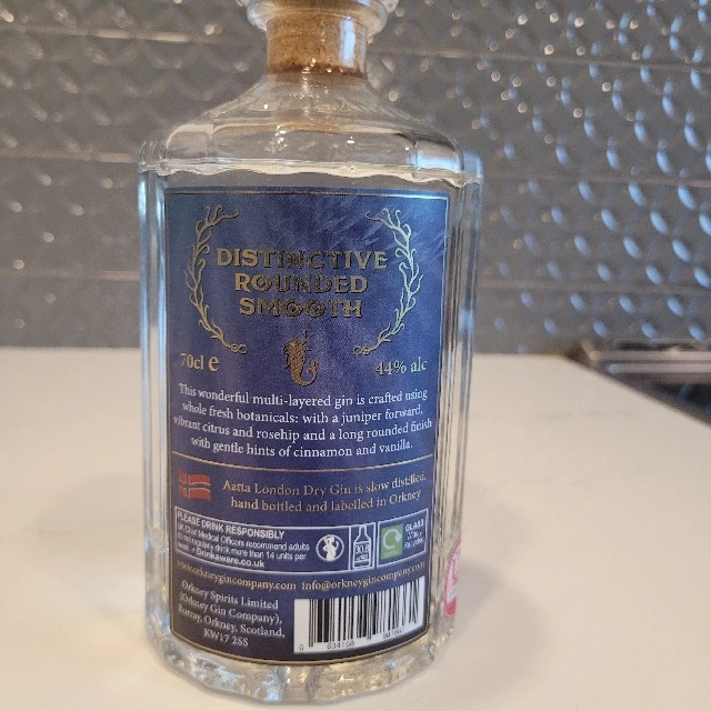 Orkney Spirits Aatta Gin