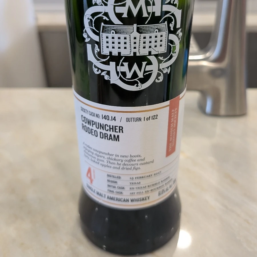 Cowpuncher Rodeo Dram Cask 140.14 (SMWS)