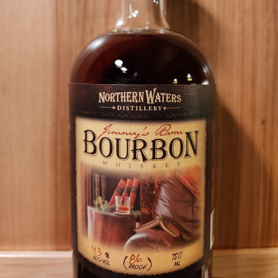 Northern Waters Jimmy's Room Bourbon Whiskey