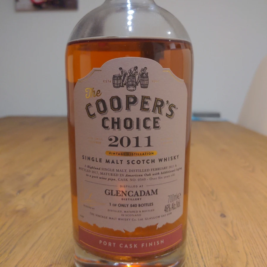 The Cooper's Choice 2011 - Distilled at Glencadam