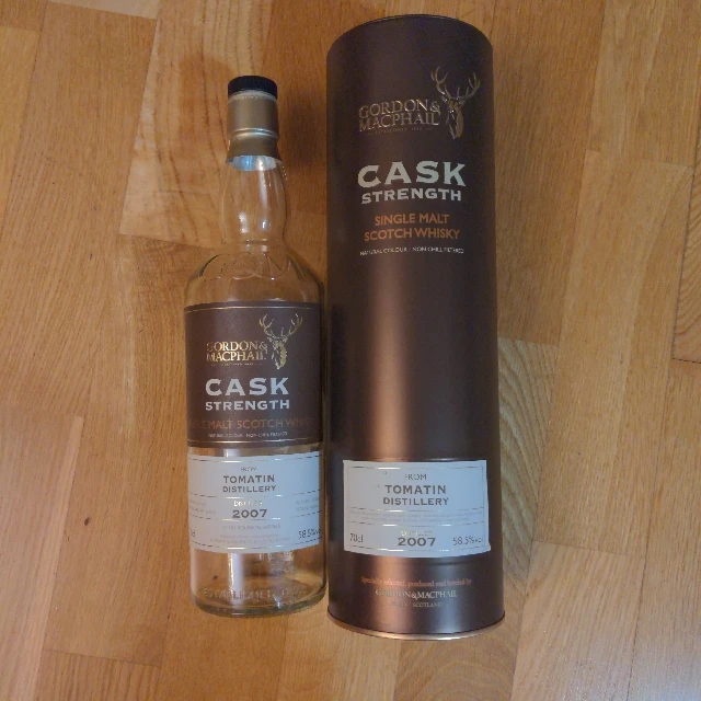 Tomatin 2007 Cask Strength (Gordon & MacPhail)