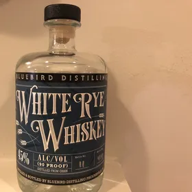 Bluebird Distilling White Rye Whiskey
