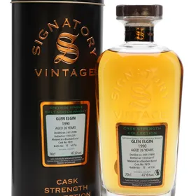 Glen Elgin 1990 26 Year Cask Strength Collection (Signatory)