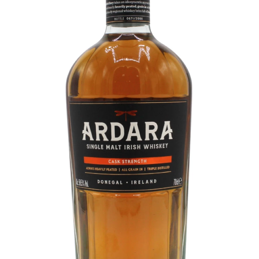 Ardara Single Malt Cask Strength Irish Whiskey