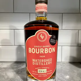 Watershed Barrel Strength Single Barrel Bourbon (Whiskey Business)