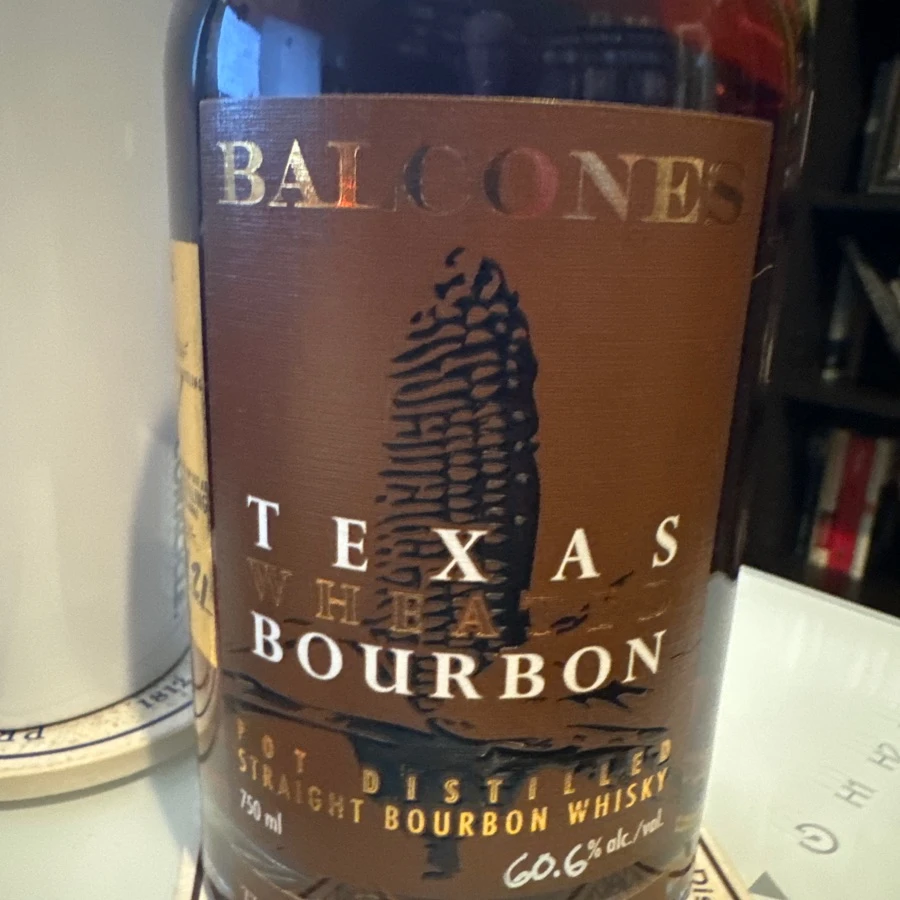 Balcones Wheated Bourbon - WH21-1, 9/8/21