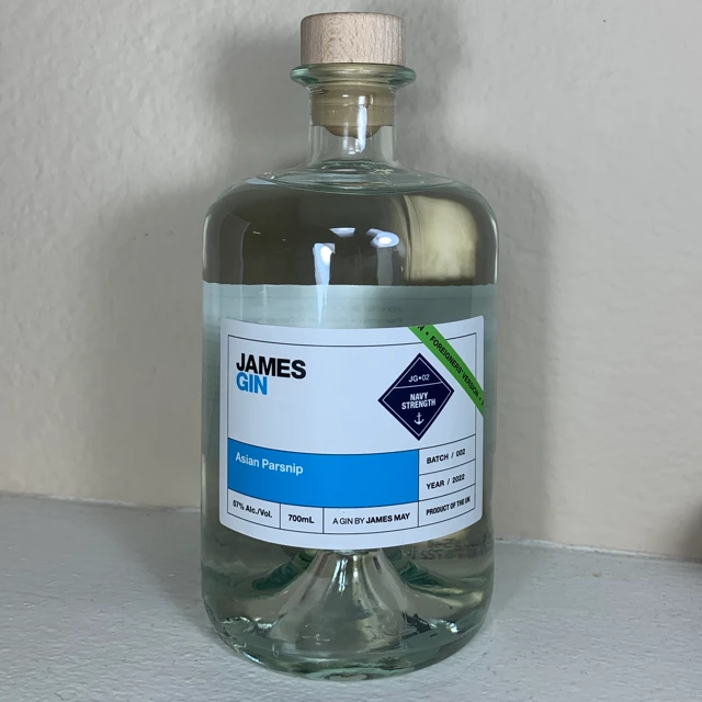 James Gin Navy Strength Asian Parsnip