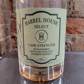 Barrel House Select Cask Strength Single Barrel Bourbon