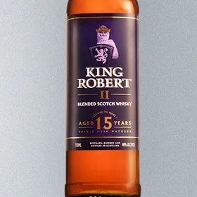 King Robert II 15 Year Blended Scotch Whisky