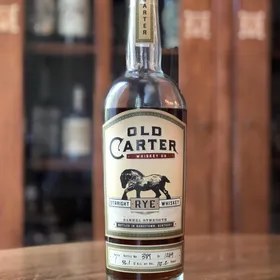 Old Carter Straight Rye Batch 1 (2018 Release)