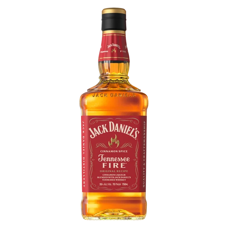 Jack Daniel's Tennessee Fire Whiskey 750ml (70 Proof)