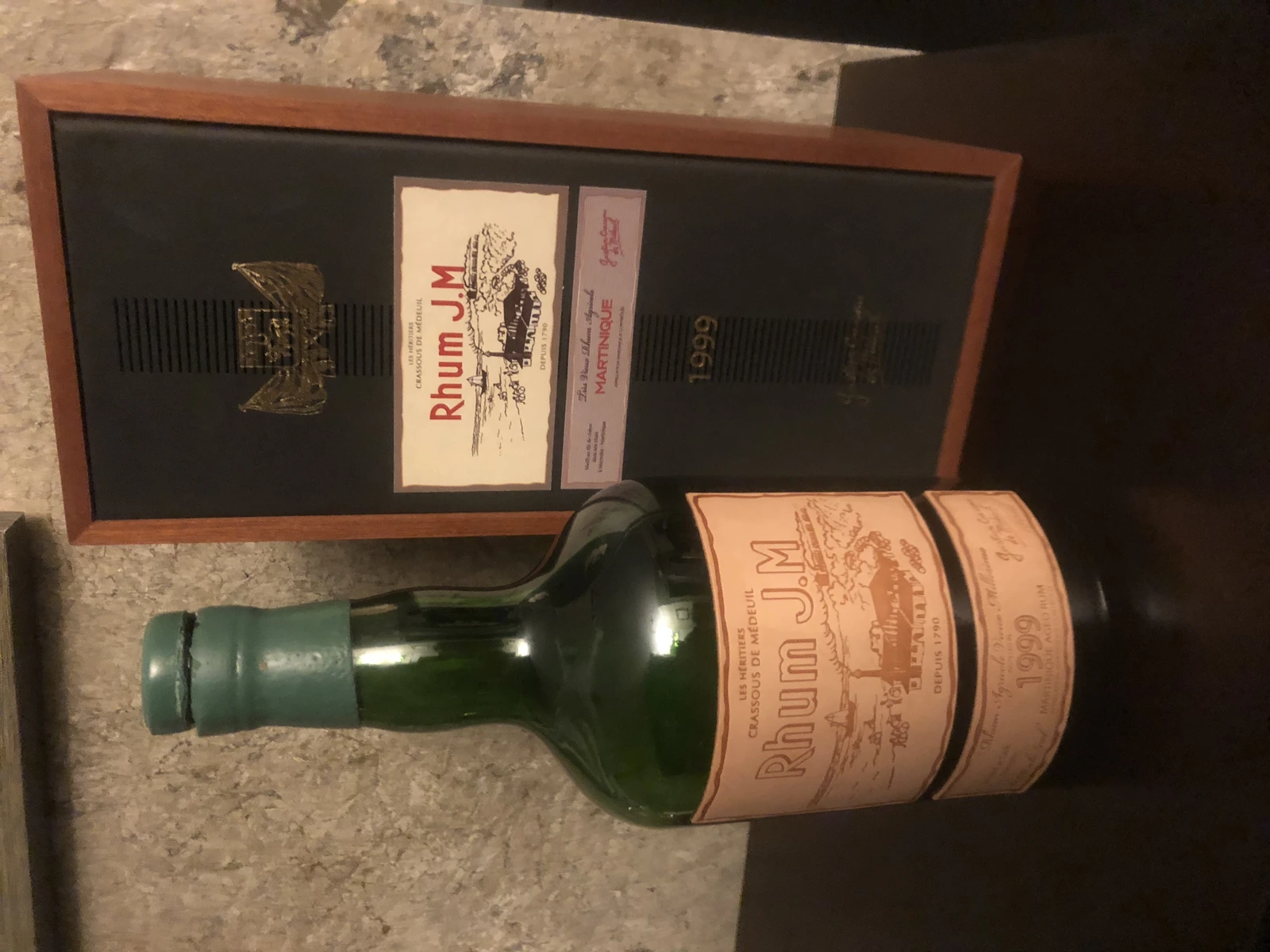Rhum J.M 15 Year Vintage 1999