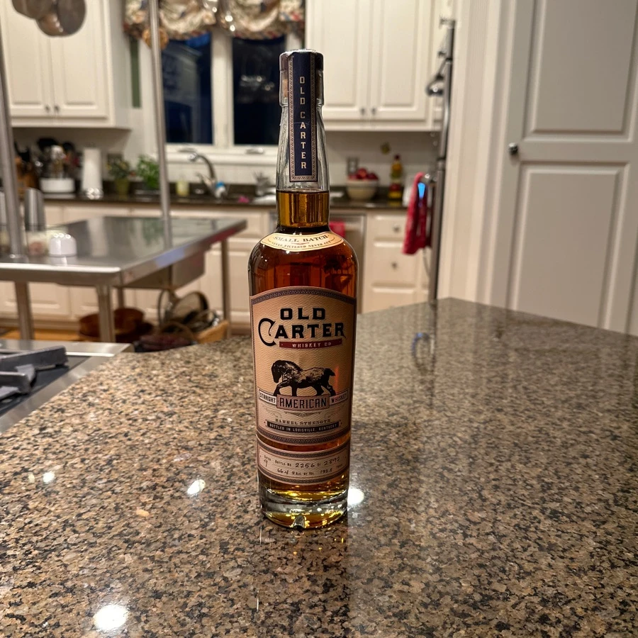 Old Carter Straight American Whiskey Batch 9 (2022 Release)