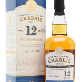 Crabbie 12 Year Lightly Peated Island Single Malt