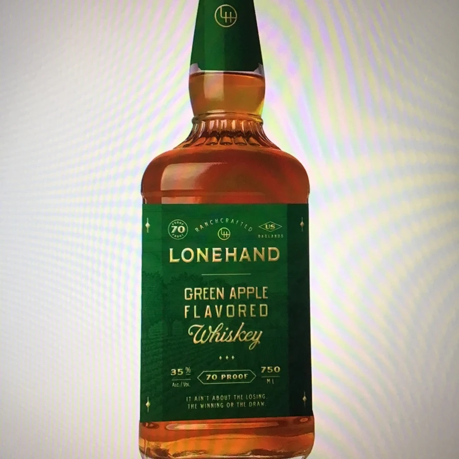 Lonehand Green Apple Whiskey