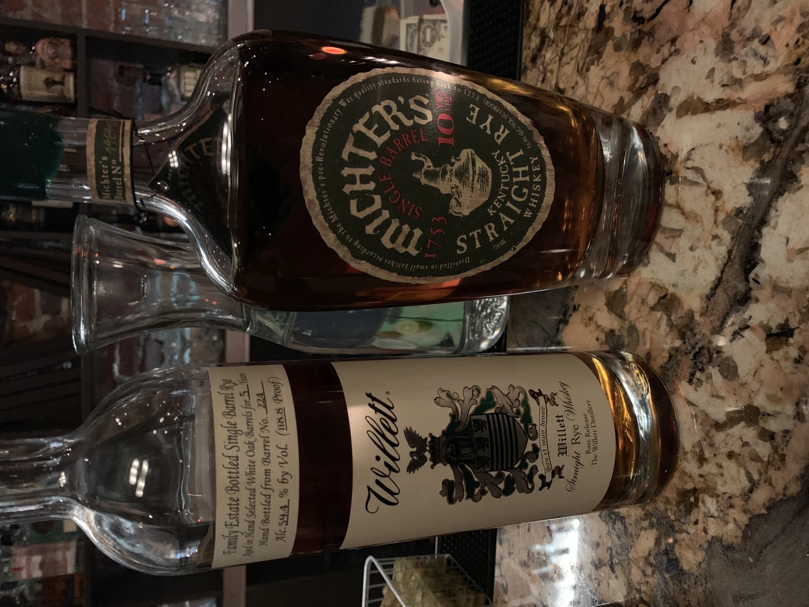 Willett Family Estate 5 year single Barrel rye "Lionel Ritchie"