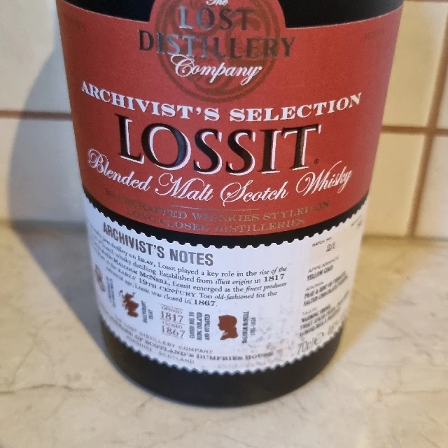 Lossit lost distillery archivists selection