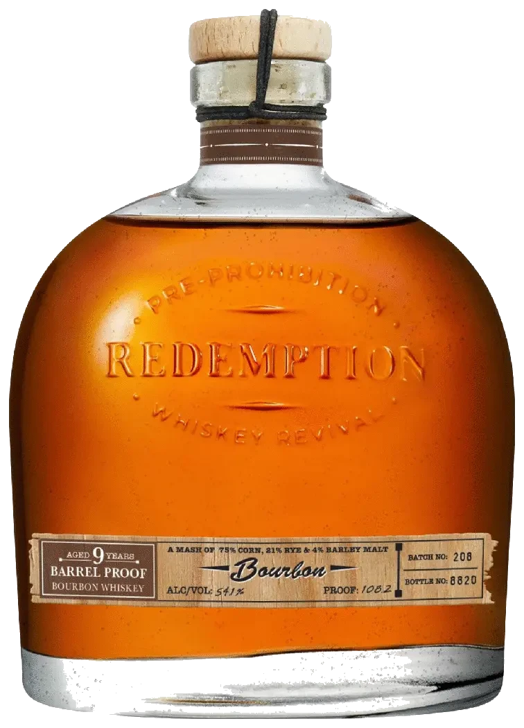 Redemption Barrel Proof 9 Year Straight Bourbon