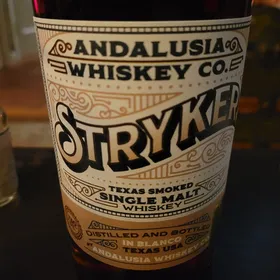 Andalusia Stryker Texas Smoked Single Malt Whiskey Ex-Port Cask