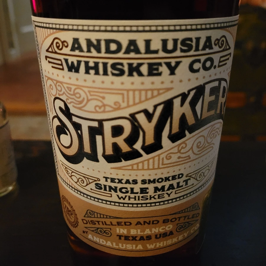 Andalusia Stryker Texas Smoked Single Malt Whiskey Ex-Port Cask