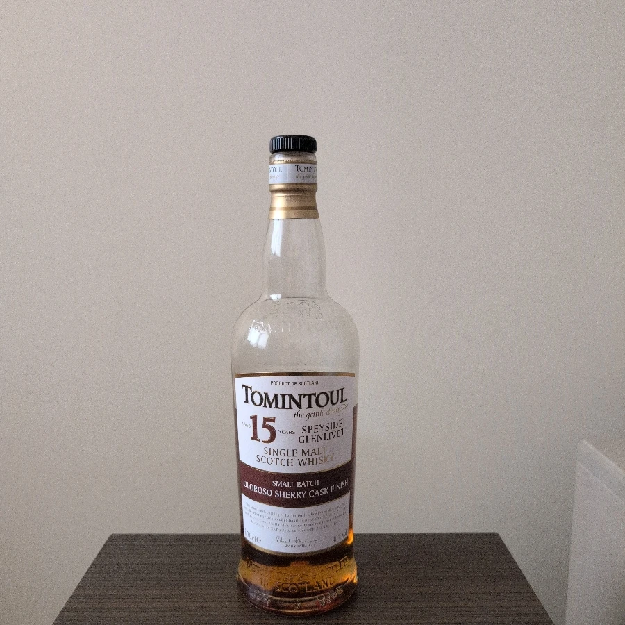 Tomintoul 15 Year Old Oloroso Sherry Cask Finish