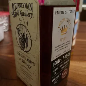 Journeyman Corsets, Whips and Whiskey Private Selection (Empire Liquor Texas)