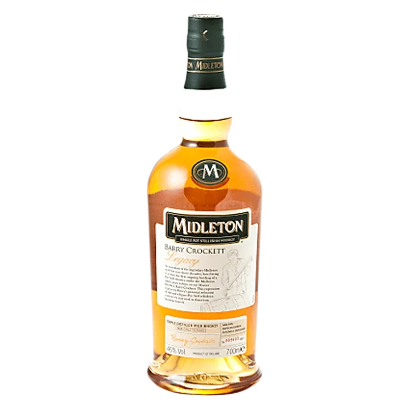 Midleton Barry Crockett Legacy Single Pot Still Irish Whiskey 750 ml (92 proof)