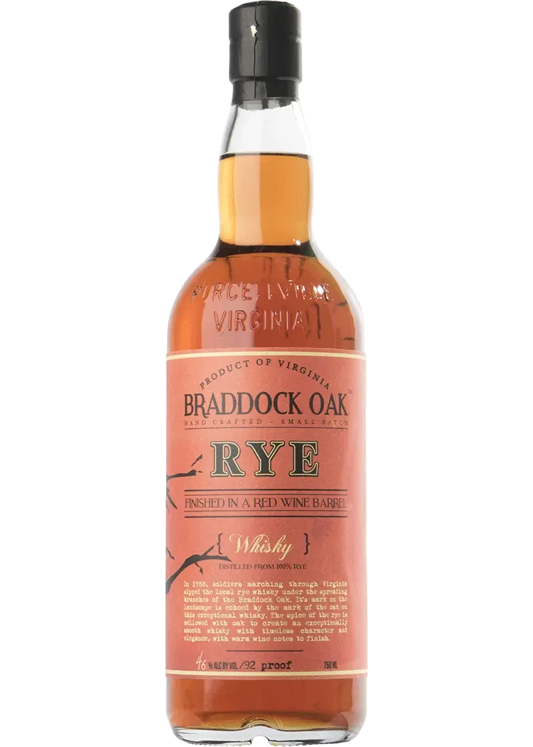 Braddock Oak Single Barrel Rye Wine Finish