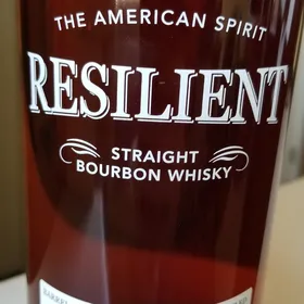 Resilient straight bourbon whisky