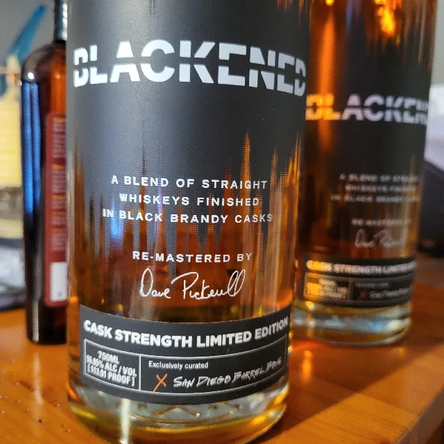 Blackened Cask Strength Limited Edition San Diego Barrell Boys Batcg 119