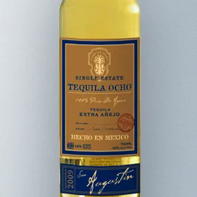 Tequila Ocho Extra Añejo San Agustin 2009