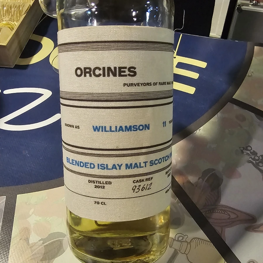 Williamson, Orcines 11 years blended islays malt scotch