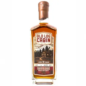 Old Log Cabin Bourbon Whiskey, Aged 10 Years