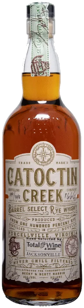 Catoctin Creek Barrel Select Rye